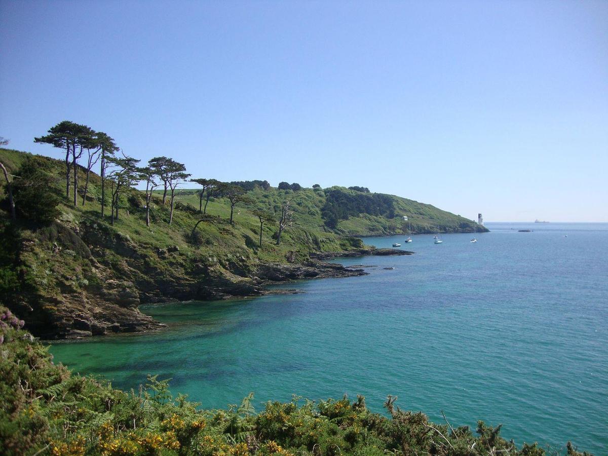 Stones Throw, St Mawes Villa Exterior foto